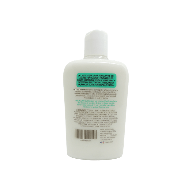 Crema Extra Humectante 310 gr