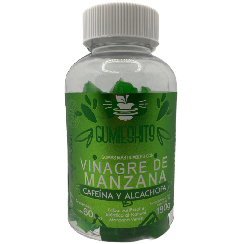 Gumieskits_gomas_masticables_con_vinagre_de-manzana_cafeina_y_alcachofa_tabla_nutricional_saludsabor.com